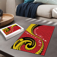 Papua New Guinea Independence Puzzle Special Style Red Version LT05 - Polynesian Pride