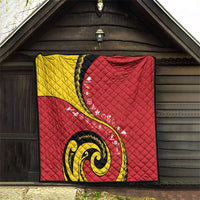 Papua New Guinea Independence Quilt Special Style Red Version LT05 - Polynesian Pride