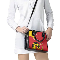 Papua New Guinea Independence Shoulder Handbag Special Style Red Version LT05 - Polynesian Pride
