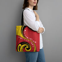 Papua New Guinea Independence Tote Bag Special Style Red Version LT05 - Polynesian Pride