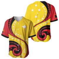 Papua New Guinea Independence Baseball Jersey Special Style Yellow Version LT05 - Polynesian Pride