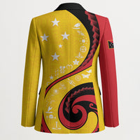 Papua New Guinea Independence Blazer Special Style Yellow Version LT05 - Polynesian Pride