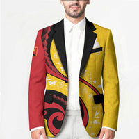 Papua New Guinea Independence Blazer Special Style Yellow Version LT05 - Polynesian Pride
