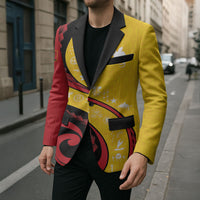 Papua New Guinea Independence Blazer Special Style Yellow Version LT05 - Polynesian Pride