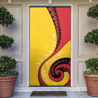 Papua New Guinea Independence Door Cover Special Style Yellow Version LT05 Yellow - Polynesian Pride