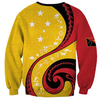 Papua New Guinea Independence Sweatshirt Special Style Yellow Version LT05 - Polynesian Pride