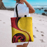 Papua New Guinea Independence Tote Bag Special Style Yellow Version LT05 - Polynesian Pride