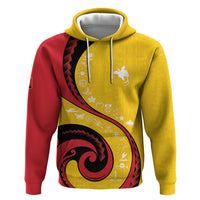 Papua New Guinea Independence Zip Hoodie Special Style Yellow Version LT05 Pullover Hoodie Yellow - Polynesian Pride