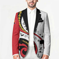 Papua New Guinea Independence Blazer Special Style White Version LT05 - Polynesian Pride