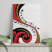 Papua New Guinea Independence Canvas Wall Art Special Style White Version LT05 - Polynesian Pride