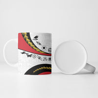 Papua New Guinea Independence Ceramic Mug Special Style White Version LT05 - Polynesian Pride