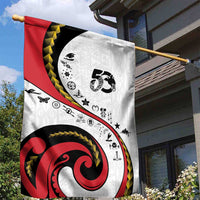 Papua New Guinea Independence Garden Flag Special Style White Version LT05 - Polynesian Pride