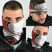 Papua New Guinea Independence Neck Gaiter Special Style White Version LT05 - Polynesian Pride