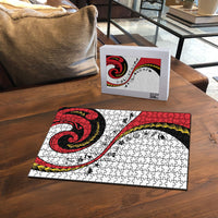 Papua New Guinea Independence Puzzle Special Style White Version LT05 - Polynesian Pride