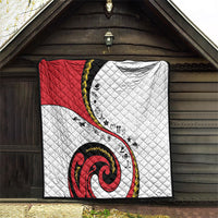 Papua New Guinea Independence Quilt Special Style White Version LT05 - Polynesian Pride