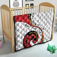 Papua New Guinea Independence Quilt Special Style White Version LT05 - Polynesian Pride