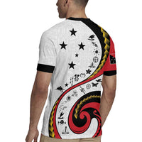 Papua New Guinea Independence Rugby Jersey Special Style White Version LT05 - Polynesian Pride
