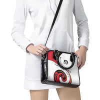 Papua New Guinea Independence Shoulder Handbag Special Style White Version LT05 - Polynesian Pride