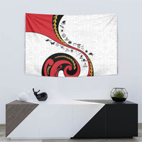 Papua New Guinea Independence Tapestry Special Style White Version LT05 - Polynesian Pride