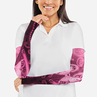 Aotearoa Breast Cancer Arm Sleeves Maori Tribal Pattern LT05 - Polynesian Pride