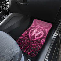 Aotearoa Breast Cancer Car Mats Maori Tribal Pattern LT05 - Polynesian Pride