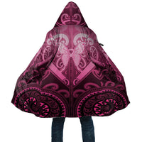 Aotearoa Breast Cancer Cloak Maori Tribal Pattern LT05 Unisex Pink - Polynesian Pride