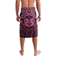 Aotearoa Breast Cancer Lavalava Maori Tribal Pattern LT05 - Polynesian Pride