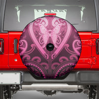 Aotearoa Breast Cancer Spare Tire Cover Maori Tribal Pattern LT05 - Polynesian Pride