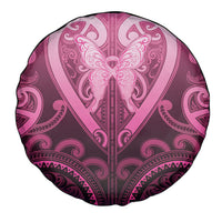 Aotearoa Breast Cancer Spare Tire Cover Maori Tribal Pattern LT05 - Polynesian Pride