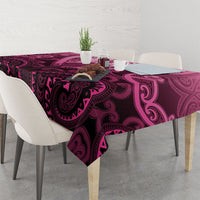 Aotearoa Breast Cancer Tablecloth Maori Tribal Pattern LT05 - Polynesian Pride