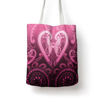 Aotearoa Breast Cancer Tote Bag Maori Tribal Pattern LT05 - Polynesian Pride
