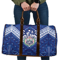 Toa Samoa Rugby Travel Bag Samoan Pride With Tribal Pattern - Polynesian Pride