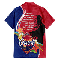 Guam Martin Luther King Jr Day Family Matching Off Shoulder Maxi Dress and Hawaiian Shirt LT05 - Polynesian Pride