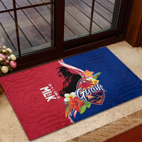 Guam Martin Luther King Jr Day Rubber Doormat LT05 - Polynesian Pride