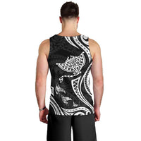 Hawaii Manta Ray Men Tank Top Polynesian Art Tattoo LT05 - Polynesian Pride