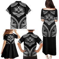Hawaiian Hawk Family Matching Puletasi and Hawaiian Shirt Polynesian Pattern Style LT05 - Polynesian Pride