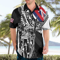 Hawaii King Flag Hawaiian Shirt Hawaiian Maile Lei - Polynesian Pride
