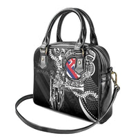 Hawaii King Flag Shoulder Handbag Hawaiian Maile Lei - Polynesian Pride