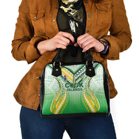 Cook Islands Rugby Shoulder Handbag Unique Style White Version - Polynesian Pride