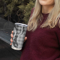 Gray Hawaii Palaka Tumbler Cup Hawaiian Honohono Lei