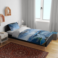 New Zealand Wanaka Air Show Bedding Set With Maori Pattern