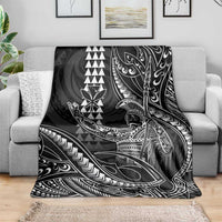 Hawaii King Kamehameha The Great Blanket Black Tribal Tattoo