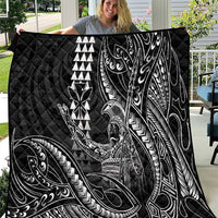 Hawaii King Kamehameha The Great Quilt Black Tribal Tattoo