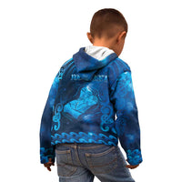 Personalised New Zealand Mother's Day Kid Hoodie Ko Te Whaea Te Takere O Te Waka