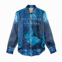 Personalised New Zealand Mother's Day Women Casual Shirt Ko Te Whaea Te Takere O Te Waka LT05 - Polynesian Pride