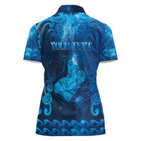 Personalised New Zealand Mother's Day Women Polo Shirt Ko Te Whaea Te Takere O Te Waka LT05 - Polynesian Pride