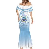 Micronesia Constitution Day Mermaid Dress Polynesian Tribal Tattoo Simple Style LT05 - Polynesian Pride