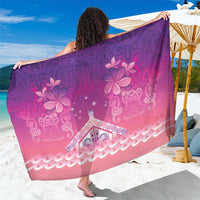 New Zealand Matariki Sarong Maori Marae Purple Galaxy