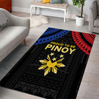 Philippines Independence Day Area Rug Proud To Be Pinoy