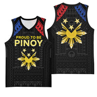 Philippines Independence Day Basketball Jersey Proud To Be Pinoy